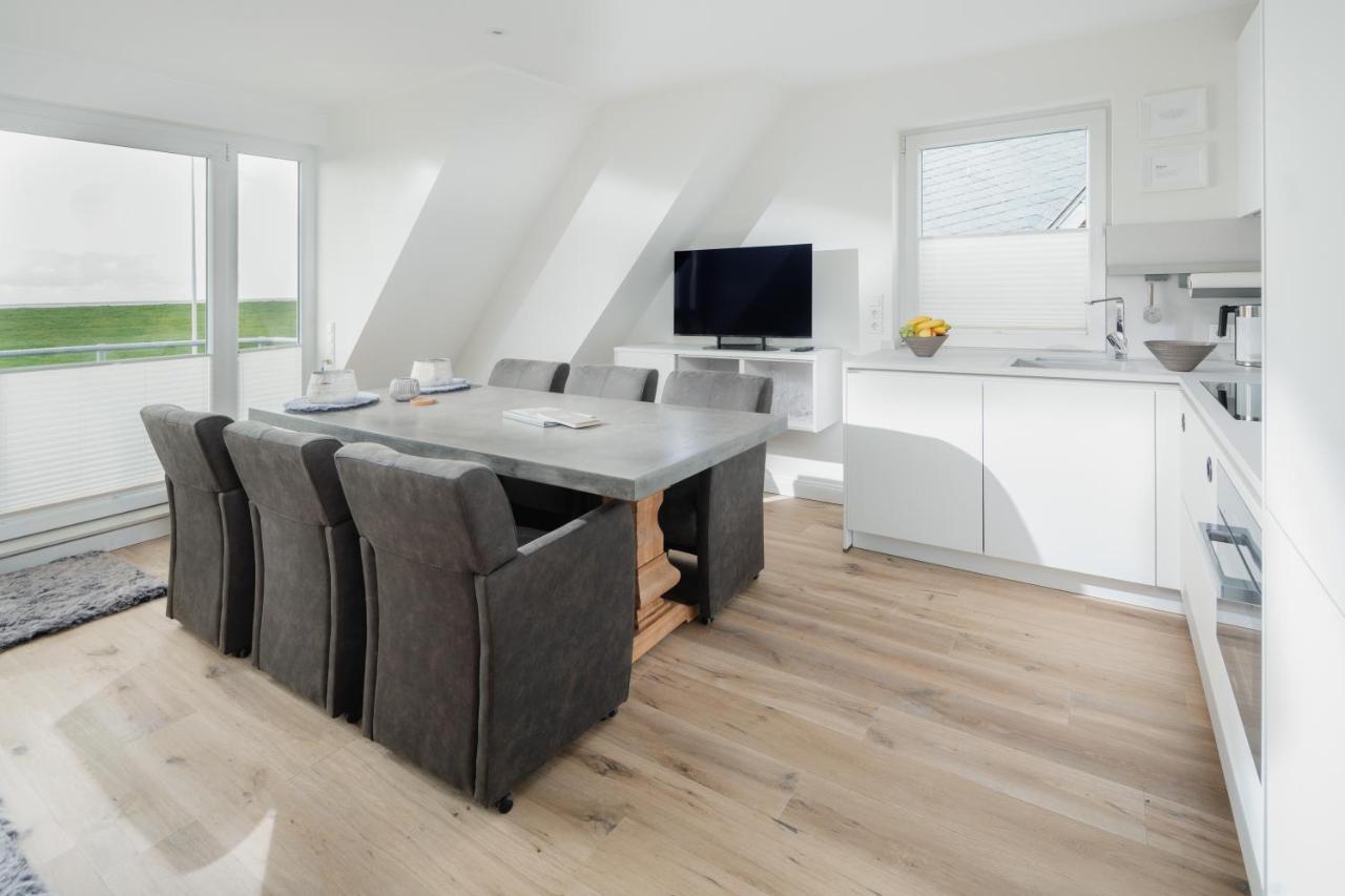 Haus Ebbe & Flut - Mit Blick Auf Das Wattenmeer Juist Luaran gambar