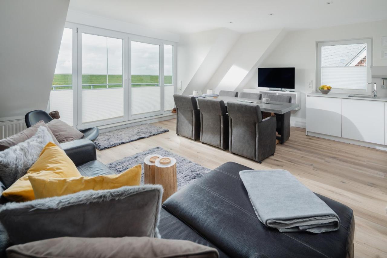 Haus Ebbe & Flut - Mit Blick Auf Das Wattenmeer Juist Luaran gambar
